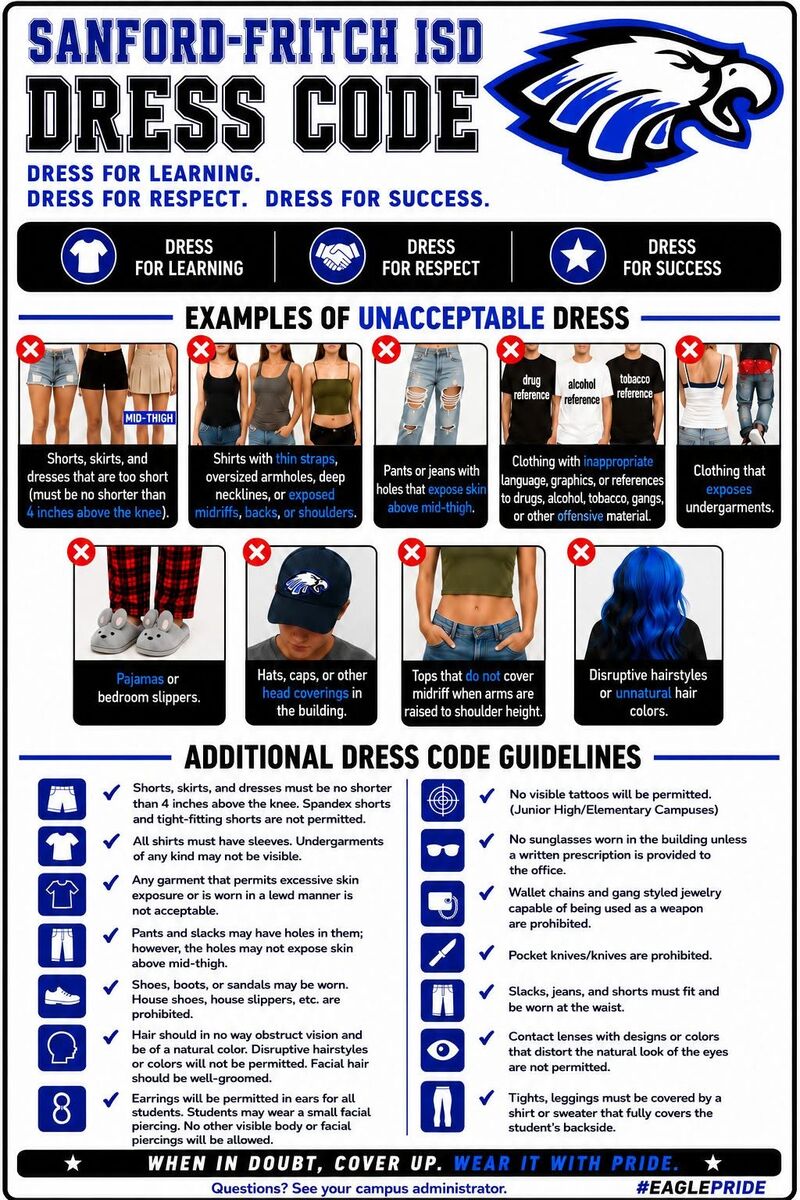 6th Grade Parent Orientation & Dress Code Reminder
