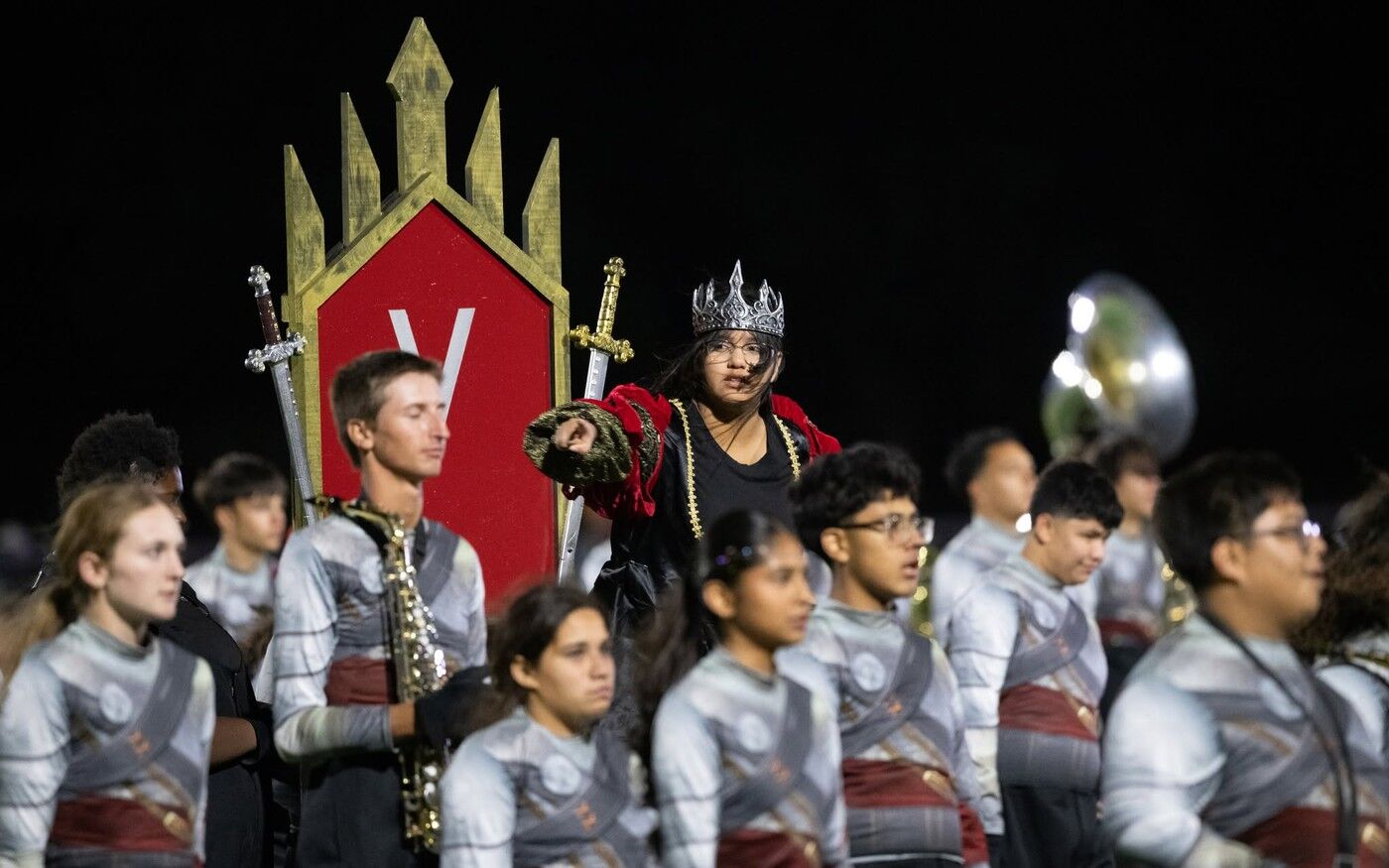Band Advances to Area