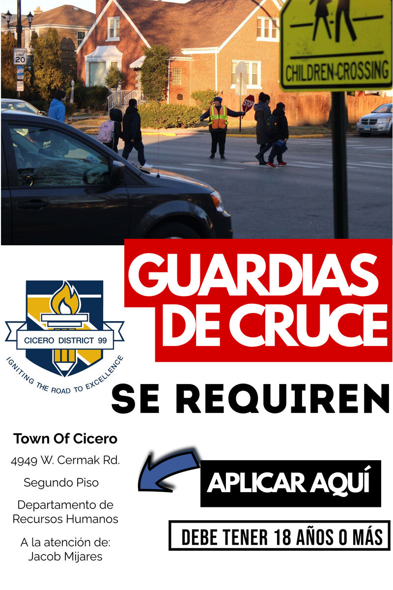 🚸 NOW HIRING CROSSING GUARDS! 🚸