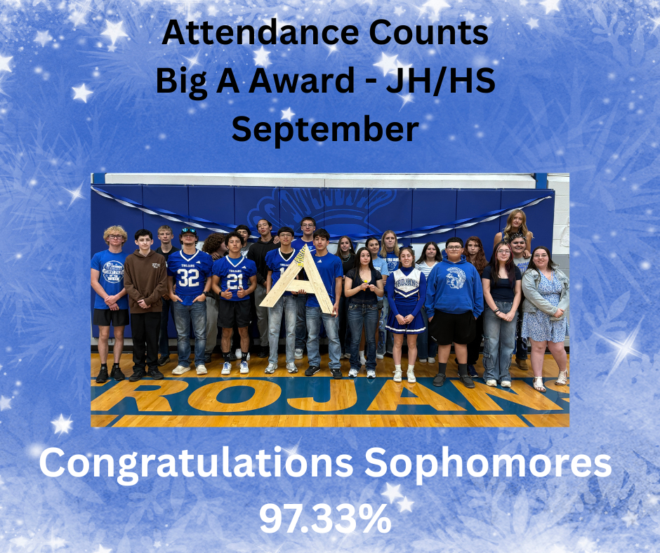 Attendance Counts - Big A Award
