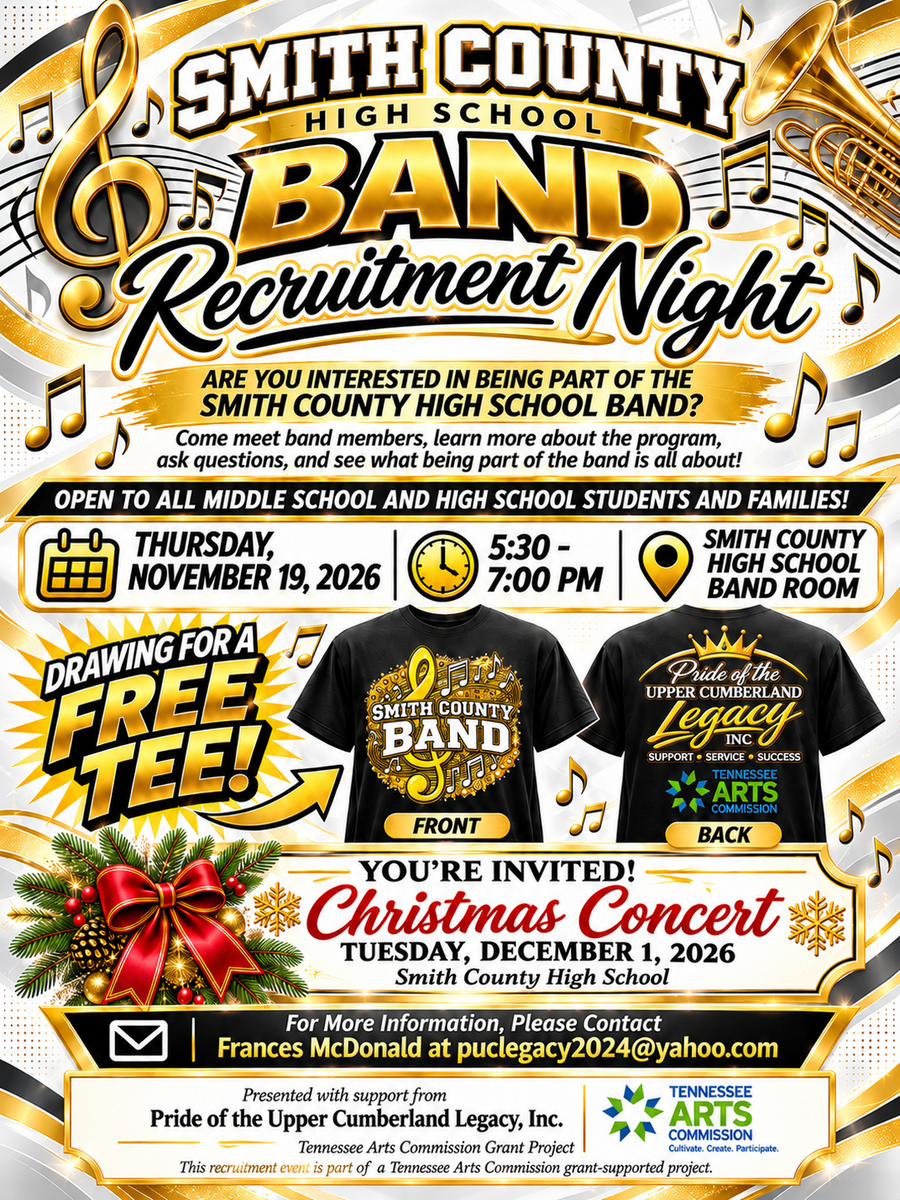 Smith County High School Band Recruitment Night