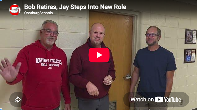 A Thank You to Bob Launer and Welcome to Jay Van Ess