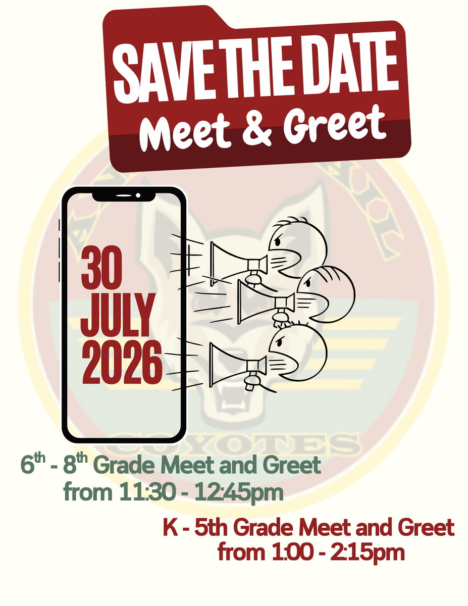 Anza Trail Meet and Greet Events - 7/30/26 - PLEASE SAVE THE DATE