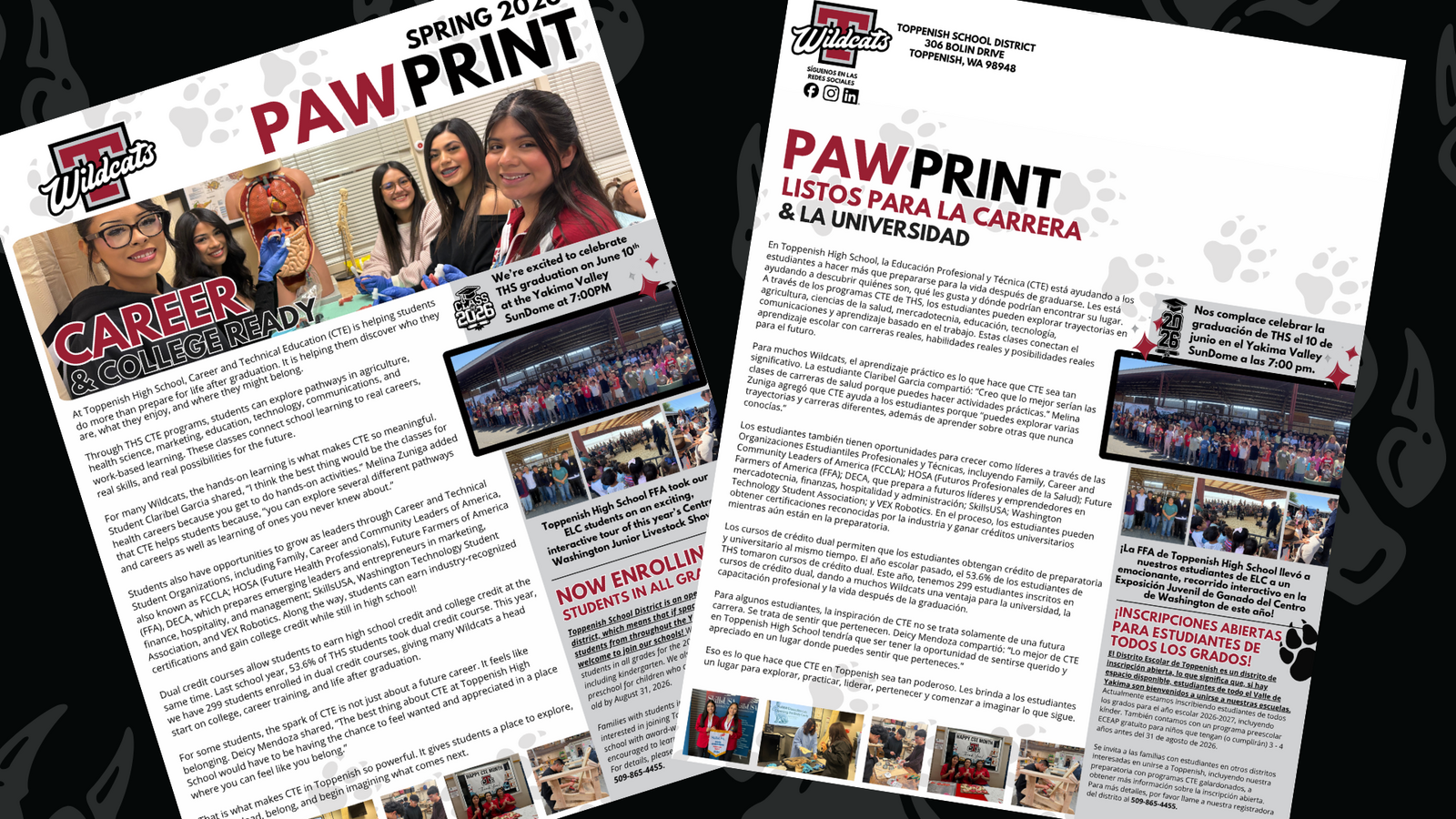 Just in case you missed it, our spring edition of PawPrint is here!