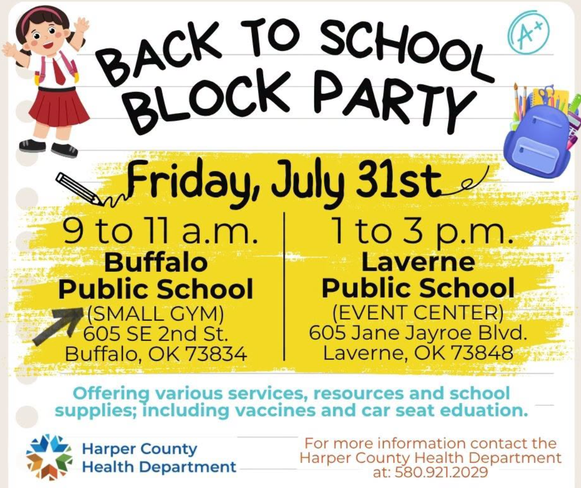 Health Department Block Party Starts Soon