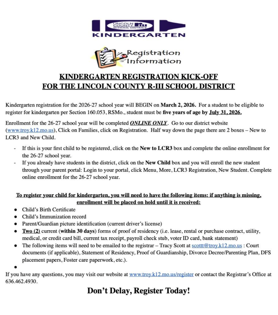 Kindergarten Registration