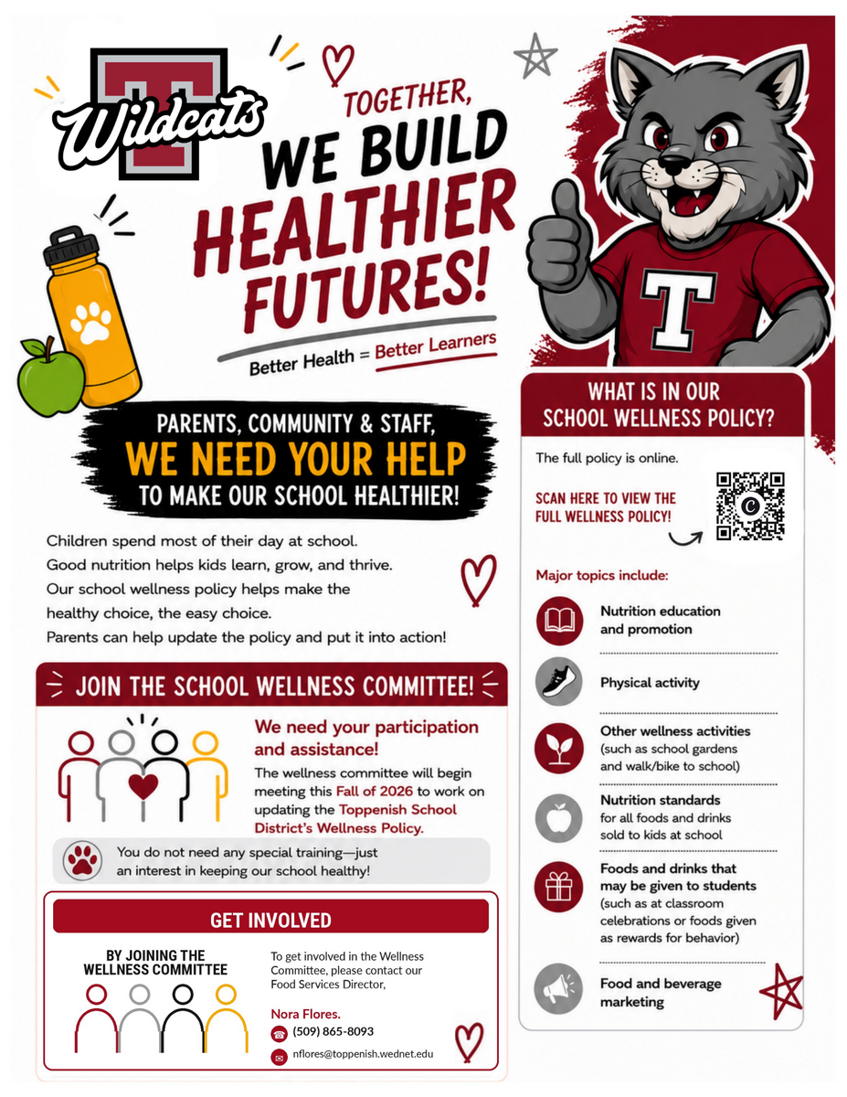 Join Our Wellness Policy Review Committee! 