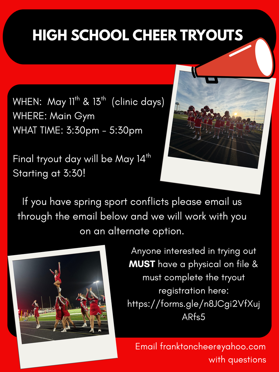 Athletic Events 5/4 thru 5/9