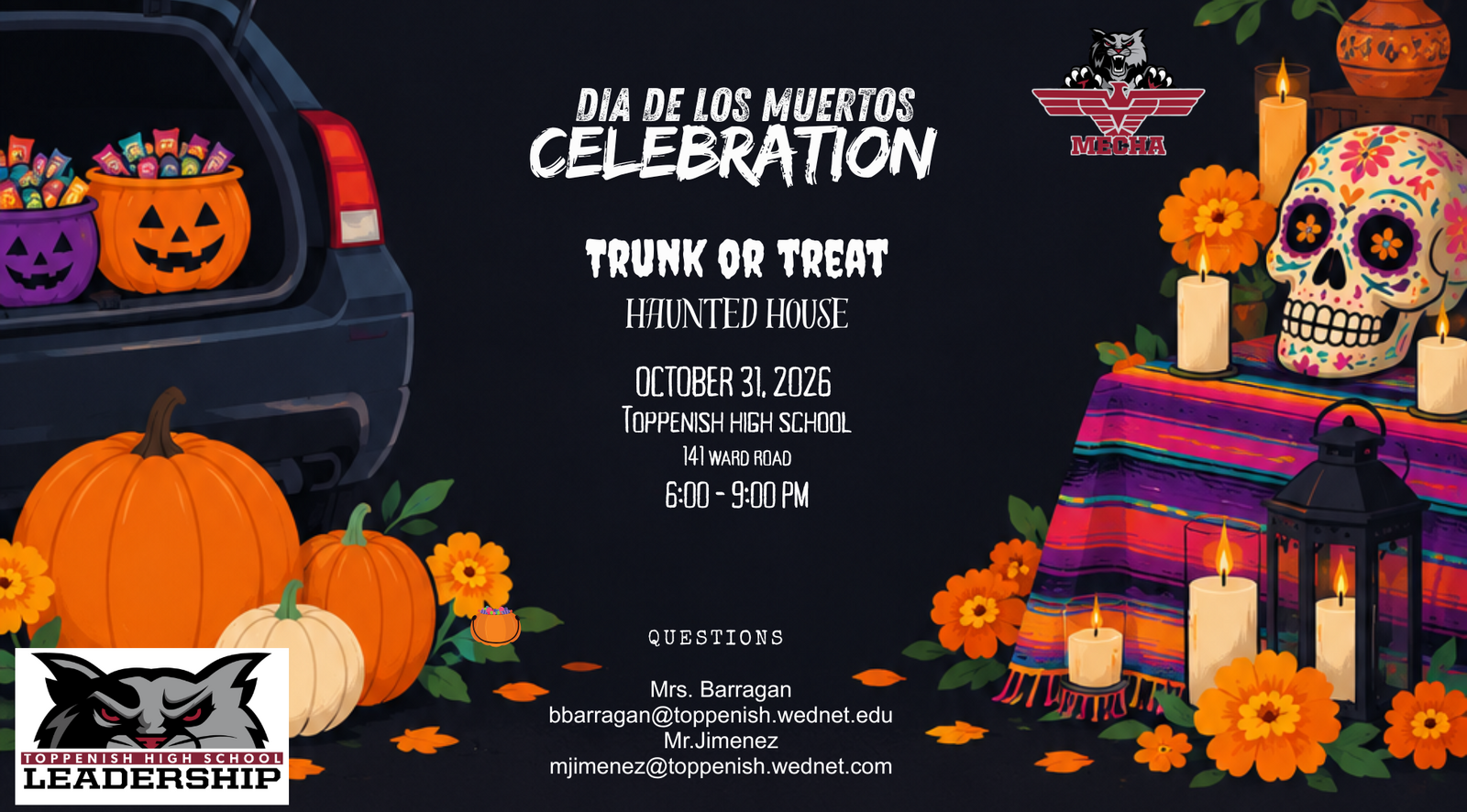 Join us for a Trunk-or-Treat on Halloween!