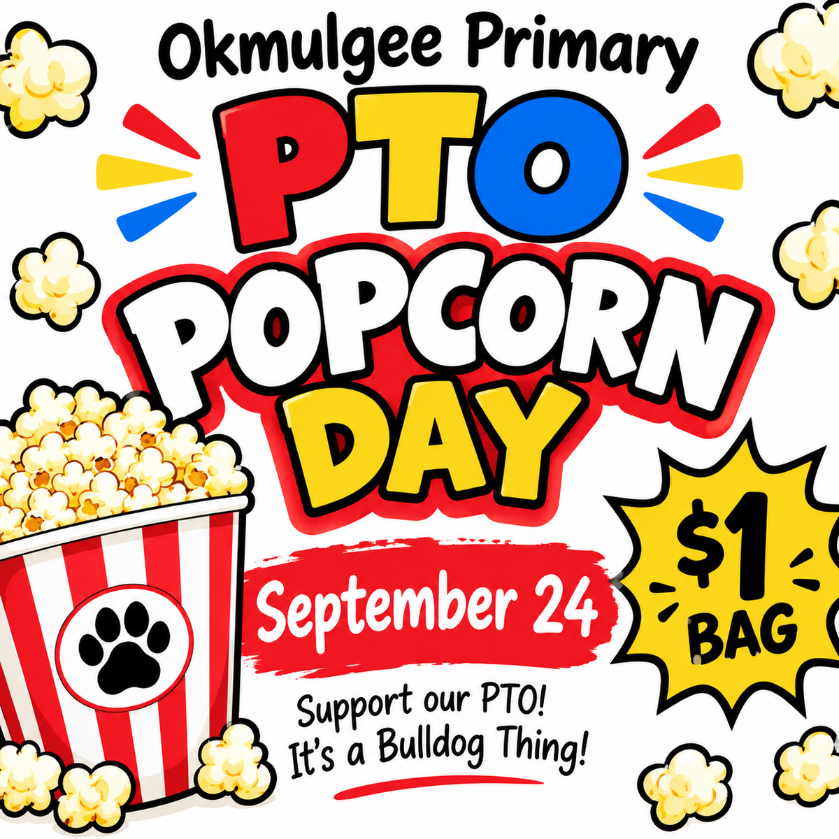 PTO Popcorn Day!! 