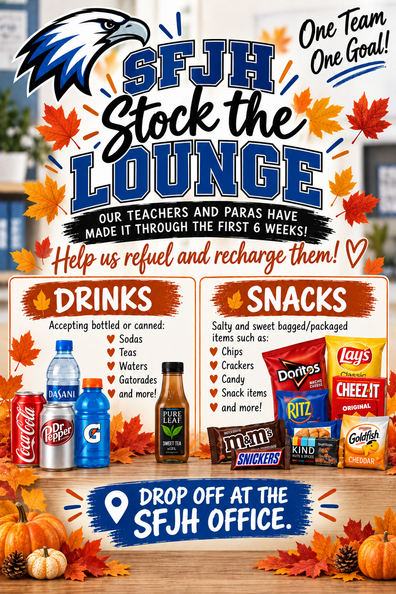 Help us Stock the Lounge