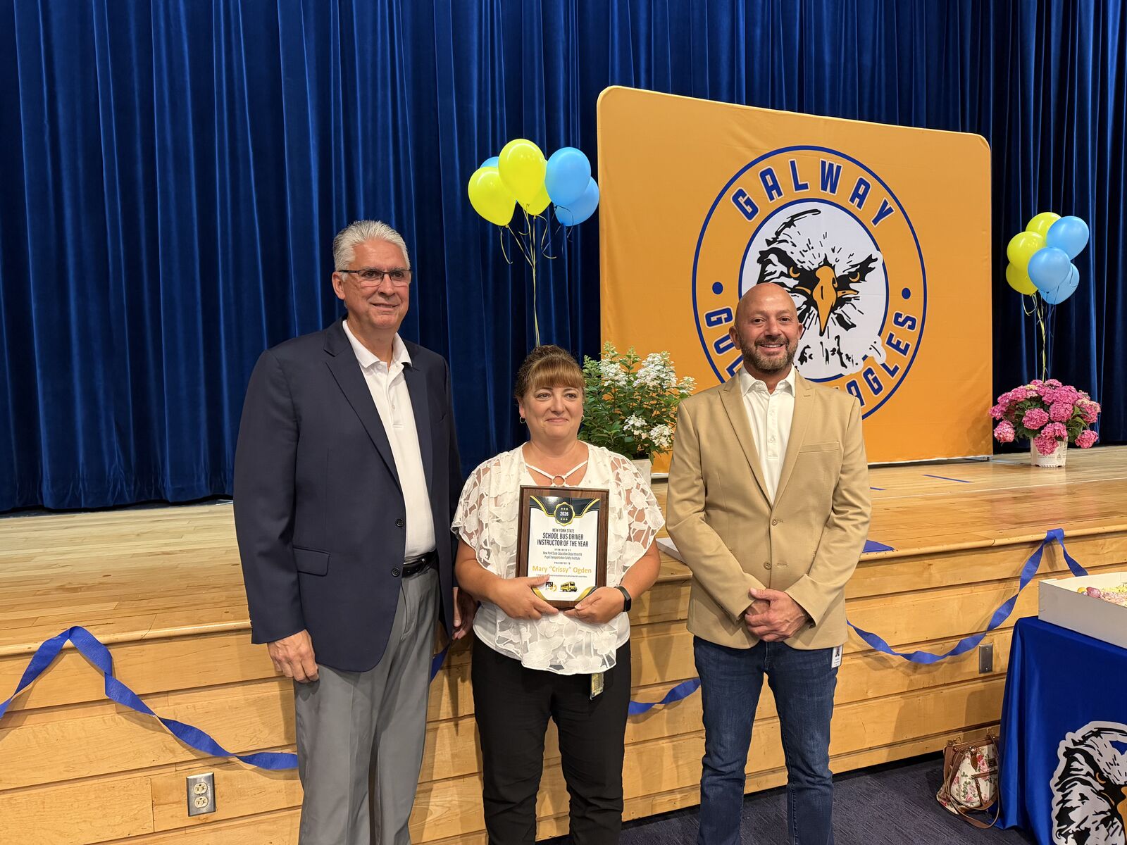 Mary "Crissy" Ogden Named New York State School Bus Driver Instructor of the Year