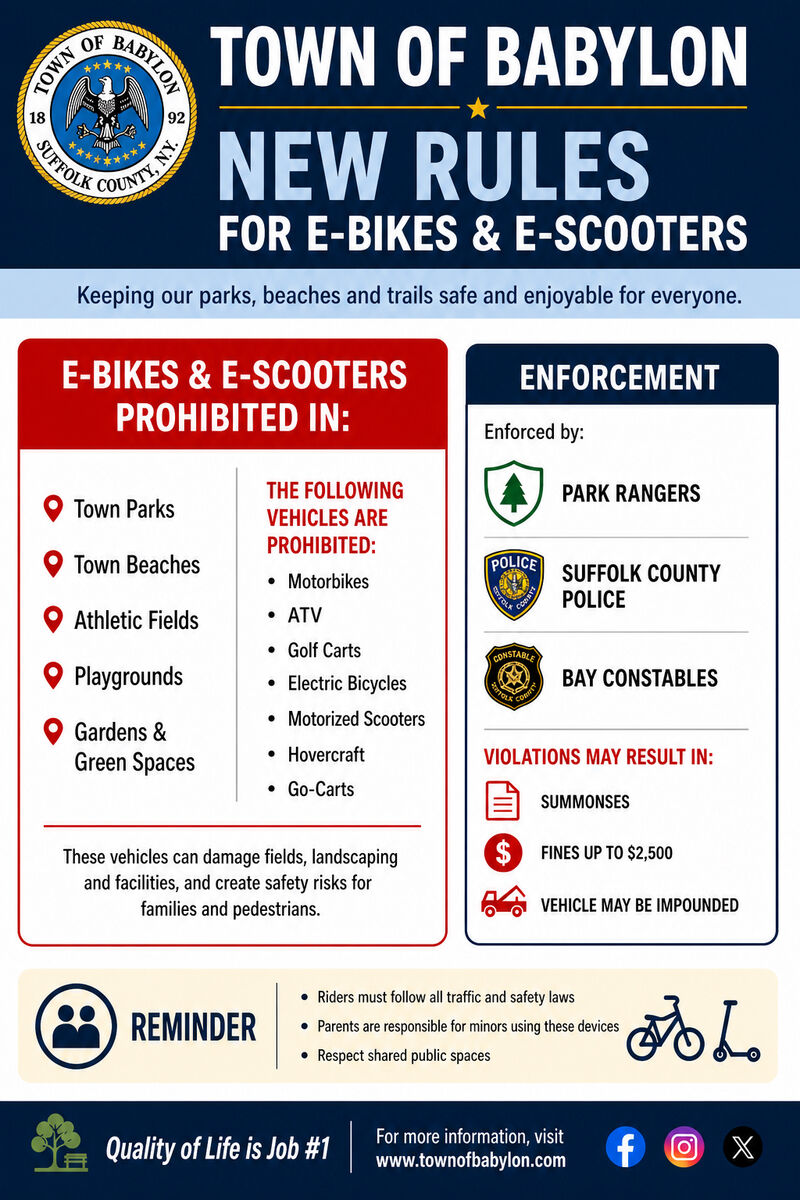 Promoting Student Safety: SCPD, TOB and District Message re: eBikes and eScooters 