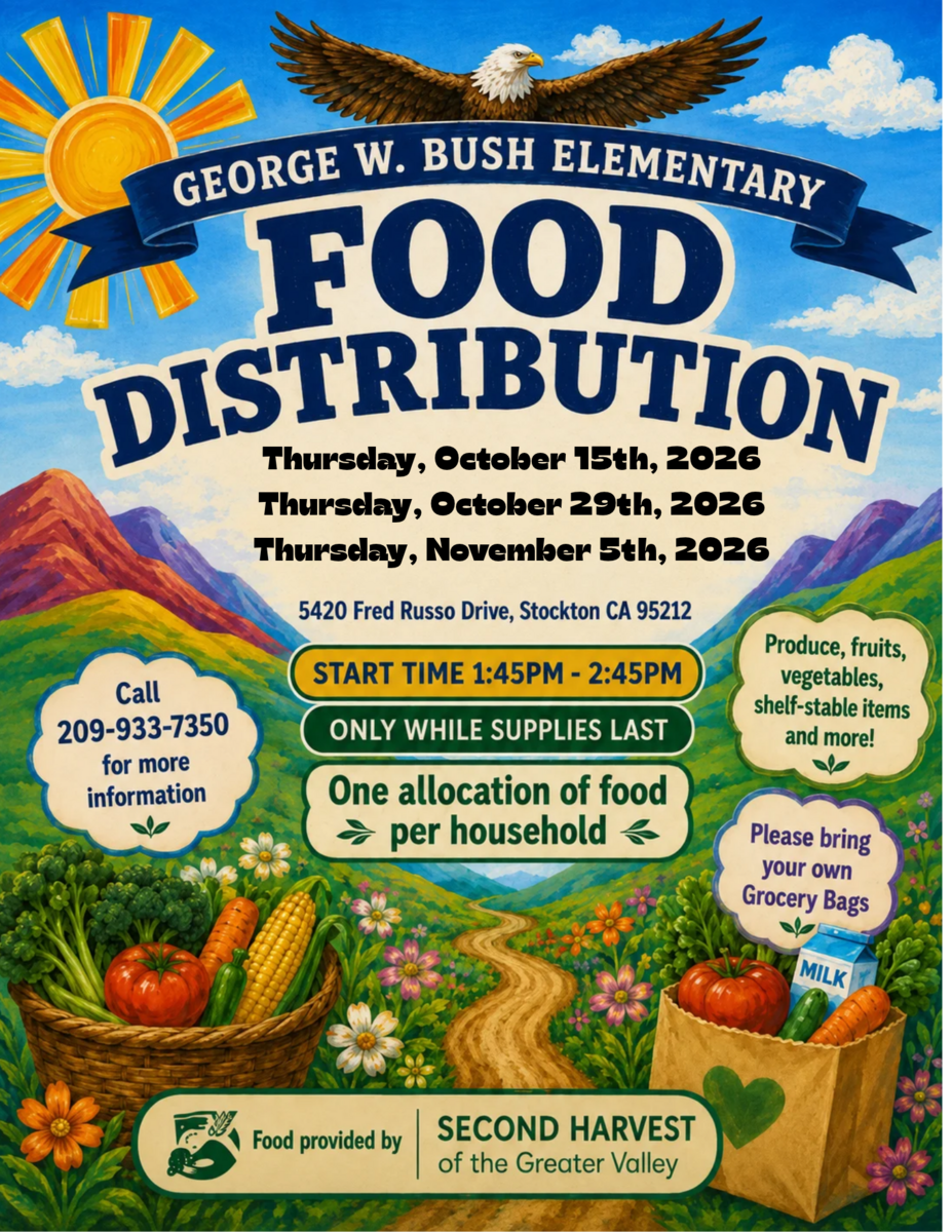 Bush New Food Distribution Dates