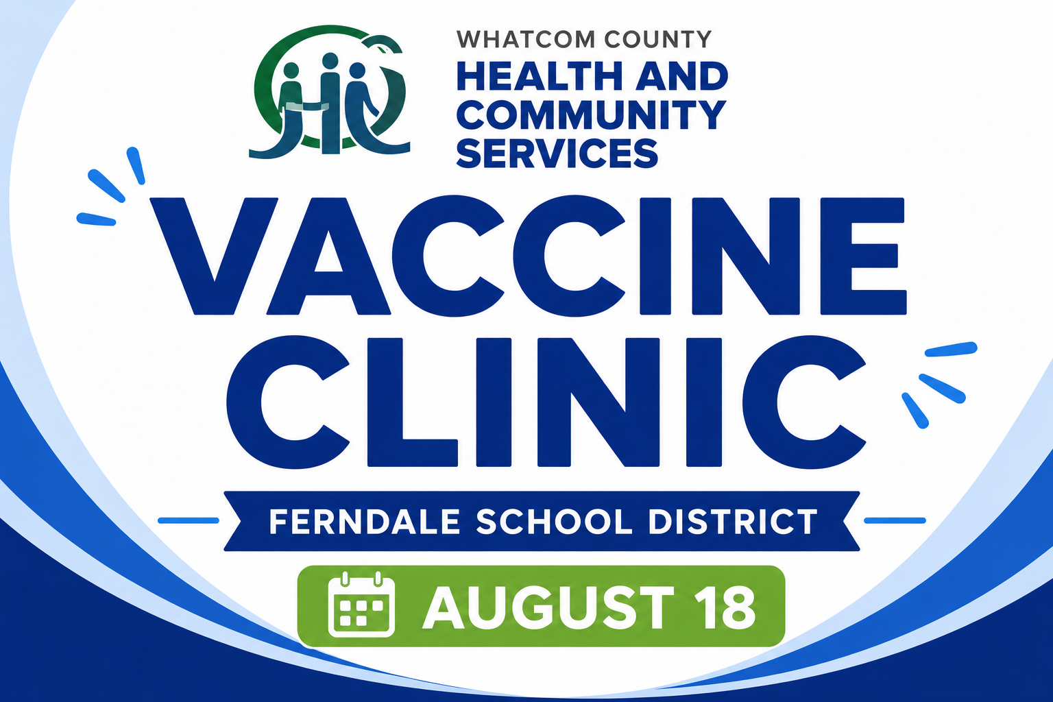 Free Immunization Clinic - August 18