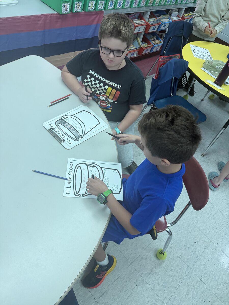 🪣 Bucket Filling in Third Grade