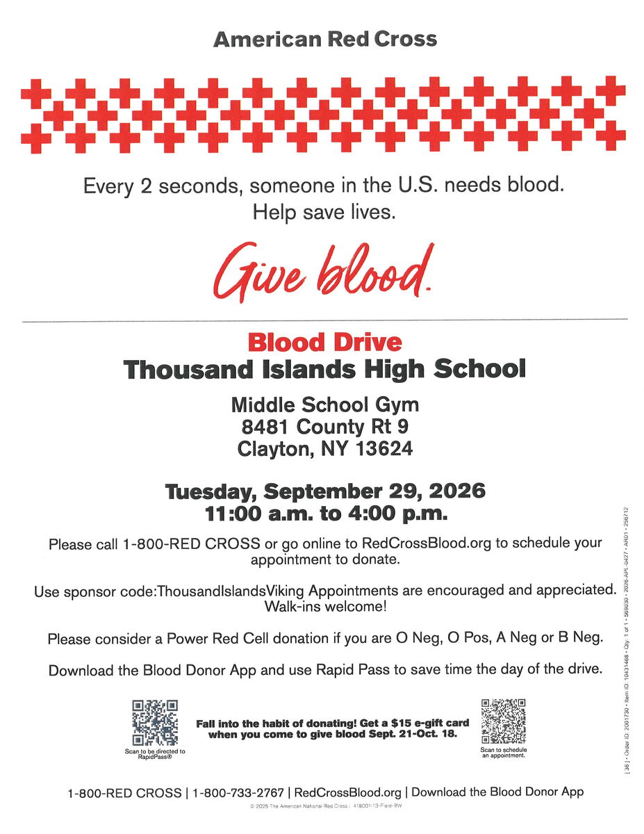Annual Blood Drive