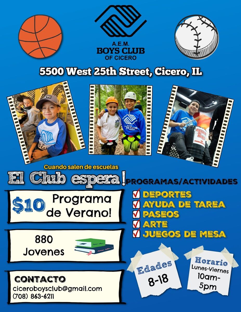 🚨 PARENTS OF BOYS AGES 8-18! THE BEST $10 YOU'LL EVER SPEND IS AT THE BOYS CLUB OF CICERO! 👇