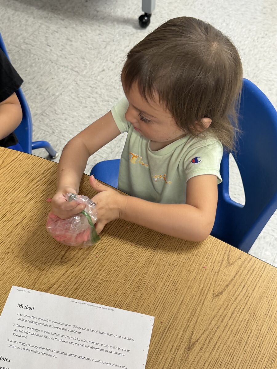 Making Play Dough! 