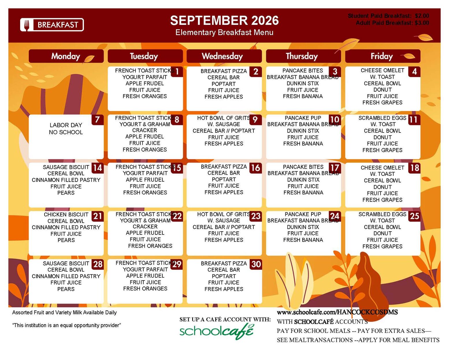  SEPTEMBER AT EHE! 