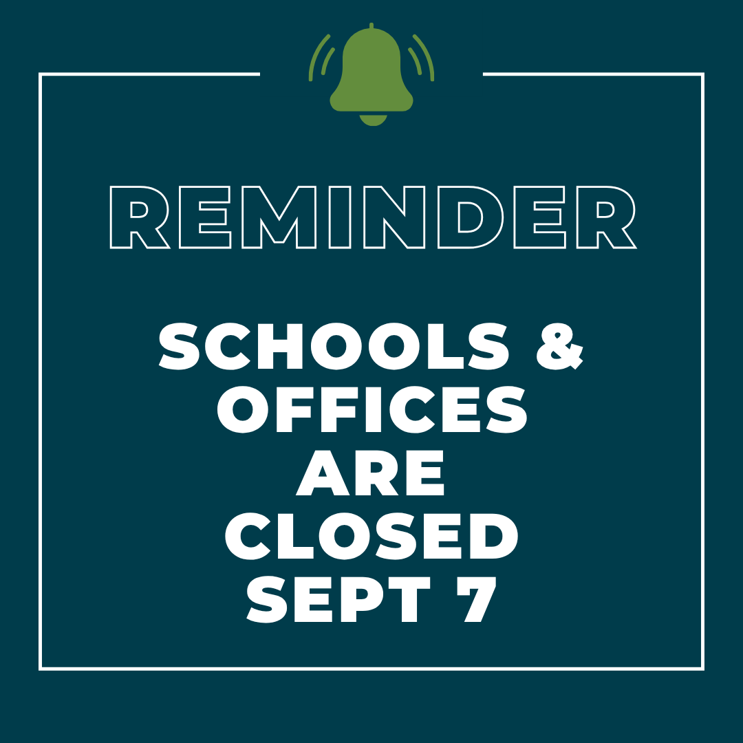 Glynn County Schools Closed Monday, Sept. 7 for Labor Day