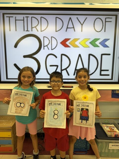 Third Day of 3rd Grade with Mrs. Coromilas' Class
