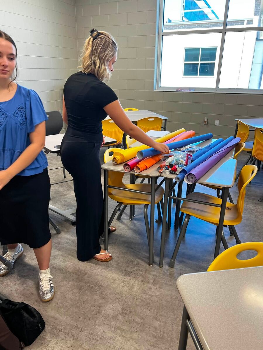 Great Things Happening in Mrs. Selby’s TAP 1 (Teaching as a Profession) Class!