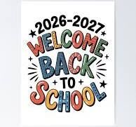 Welcome to the 2026-2027 School Year!  