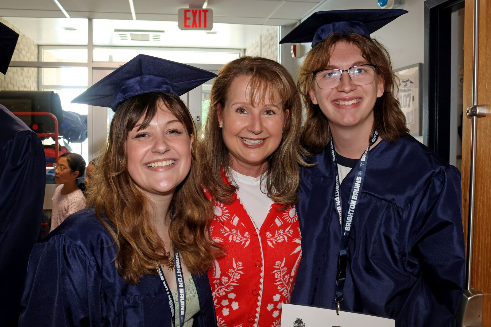 Seniors Parade Through Brighton Schools