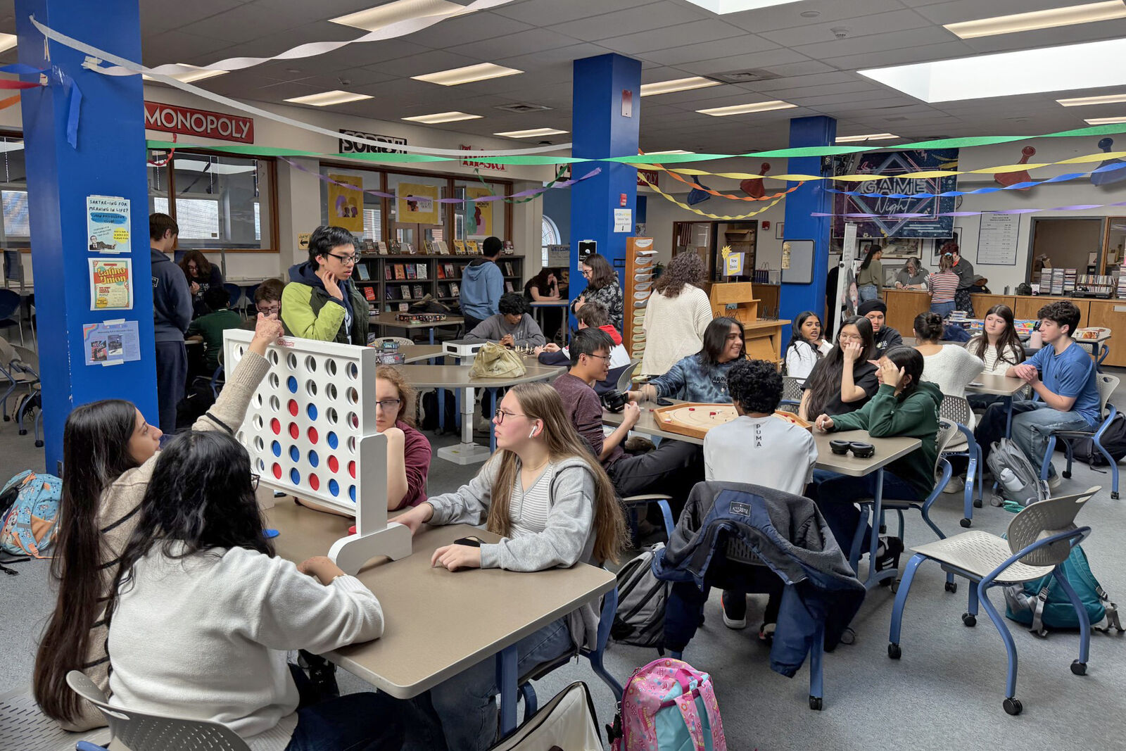 Brighton High Clubs Unite for March Madness Mixer