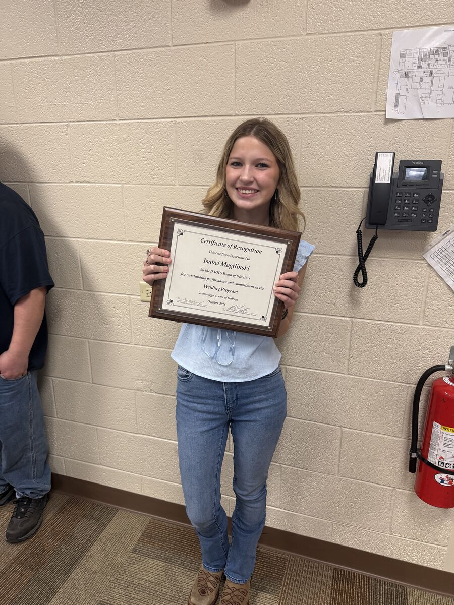 TCD Student of the Month - October, 2026