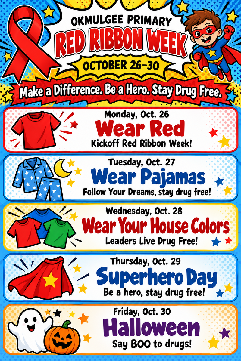 Red Ribbon Week Oct. 26-30