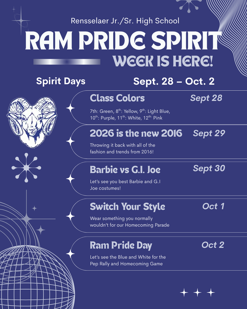 Get Ready for Spirit Week!