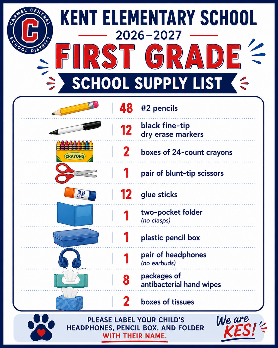 2026–2027 School Supply Lists