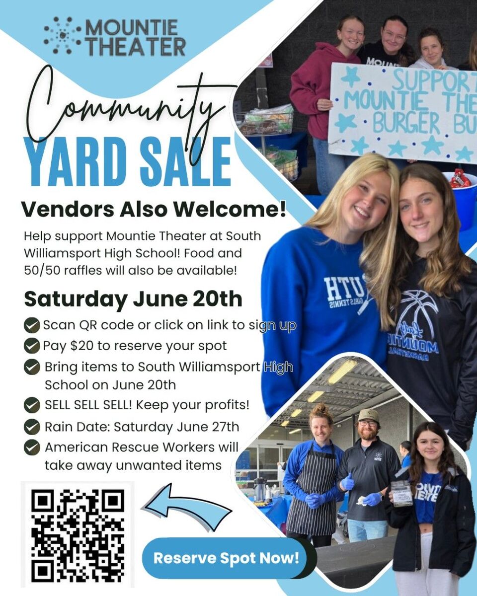Mountie Theater Community Yard Sale