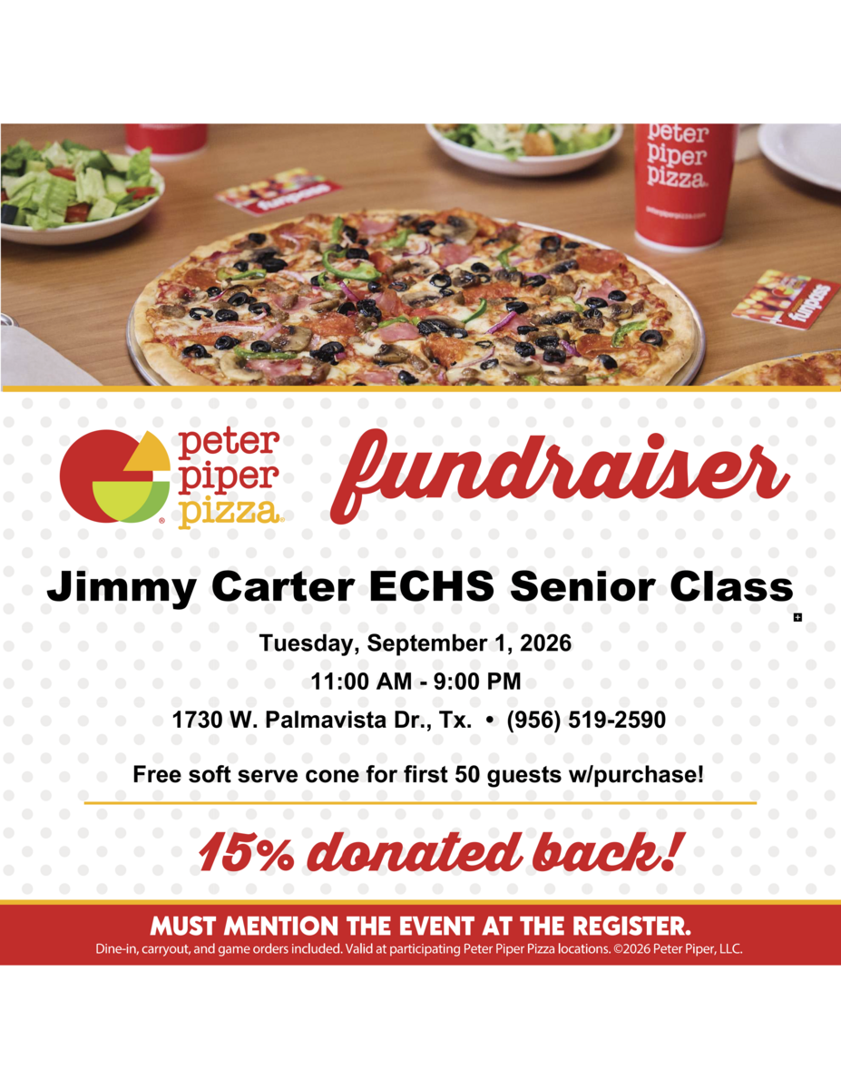 Senior Class invites you to PPP