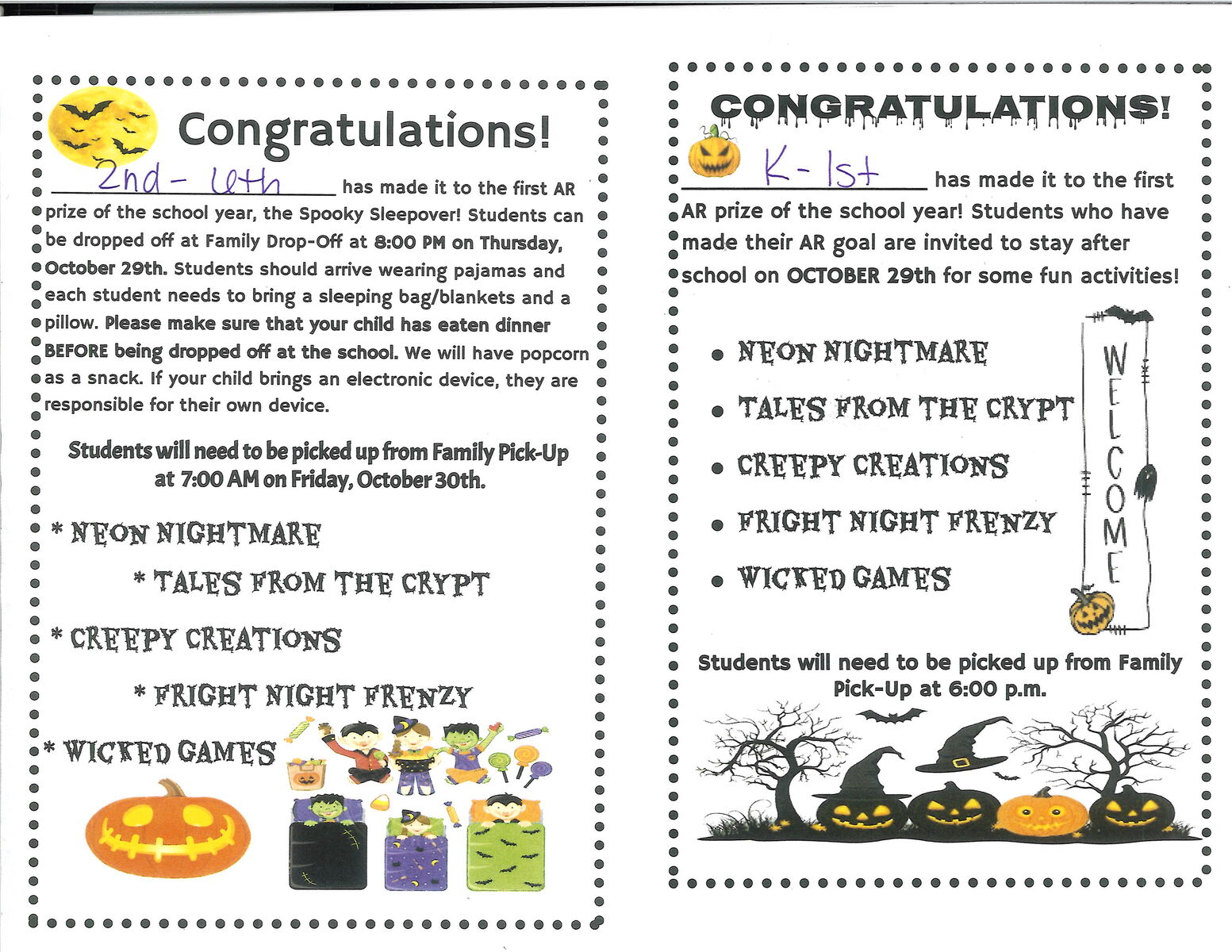 LAES Spooky AR Prize: 