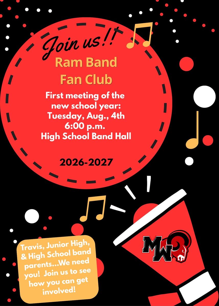 Join the Ram Band Fan Club – First Meeting of the Year!