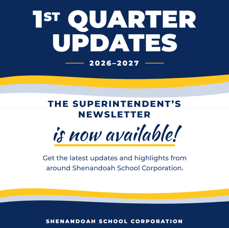 📣 First Quarter Superintendent’s Newsletter