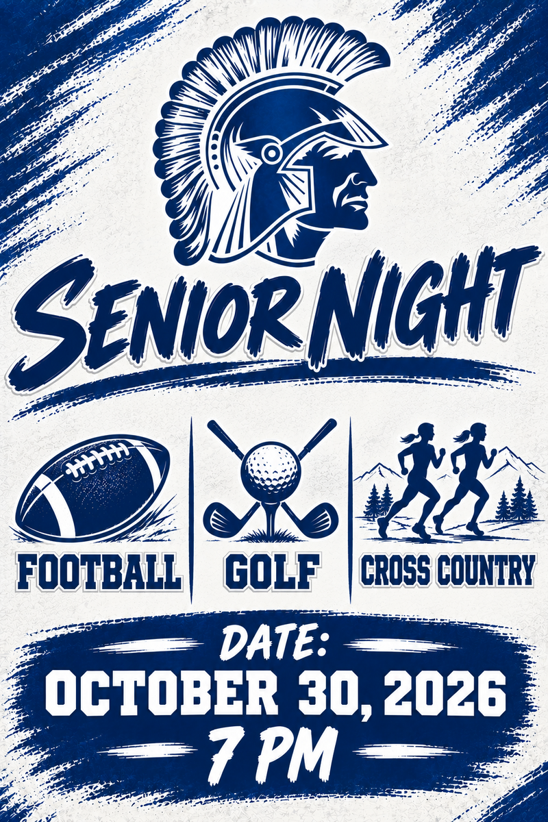 Senior Night for Football, Gold & Cross Country: 