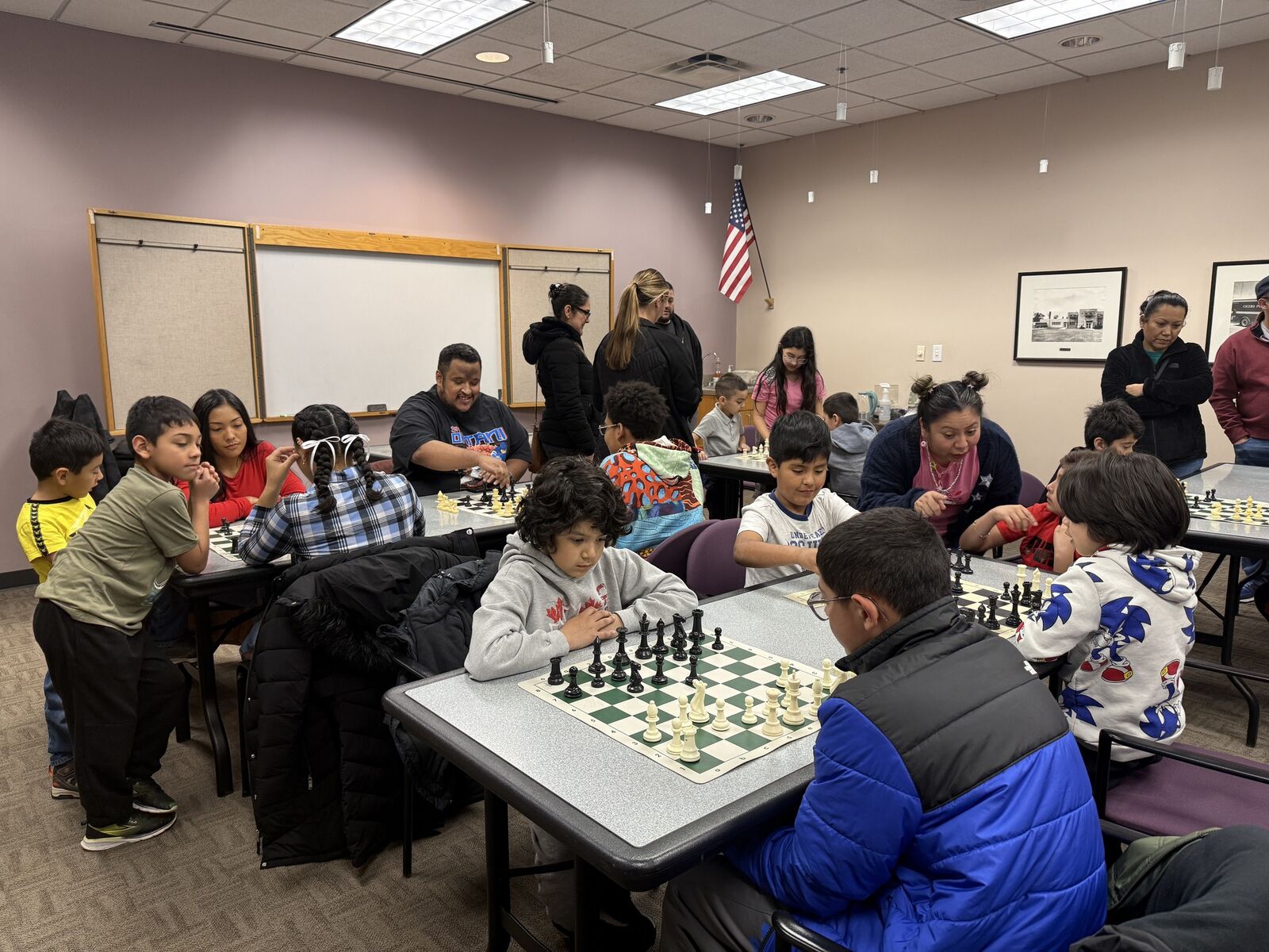 Chess Night At The Cicero Public Library