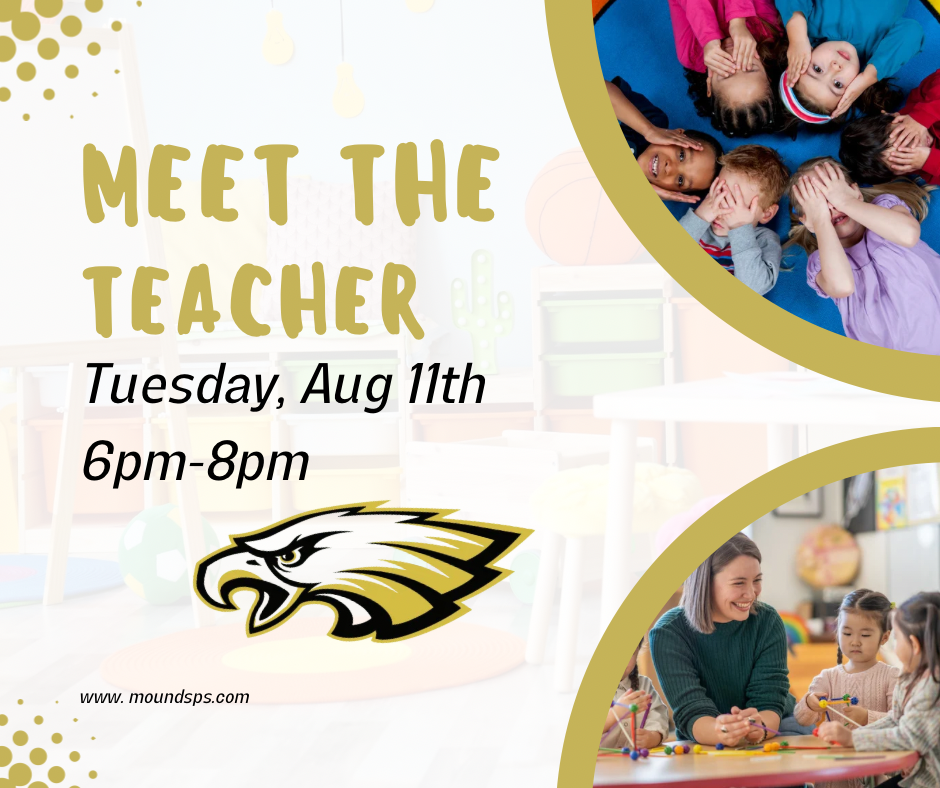 Meet the Teacher Tonight! 6pm-8pm