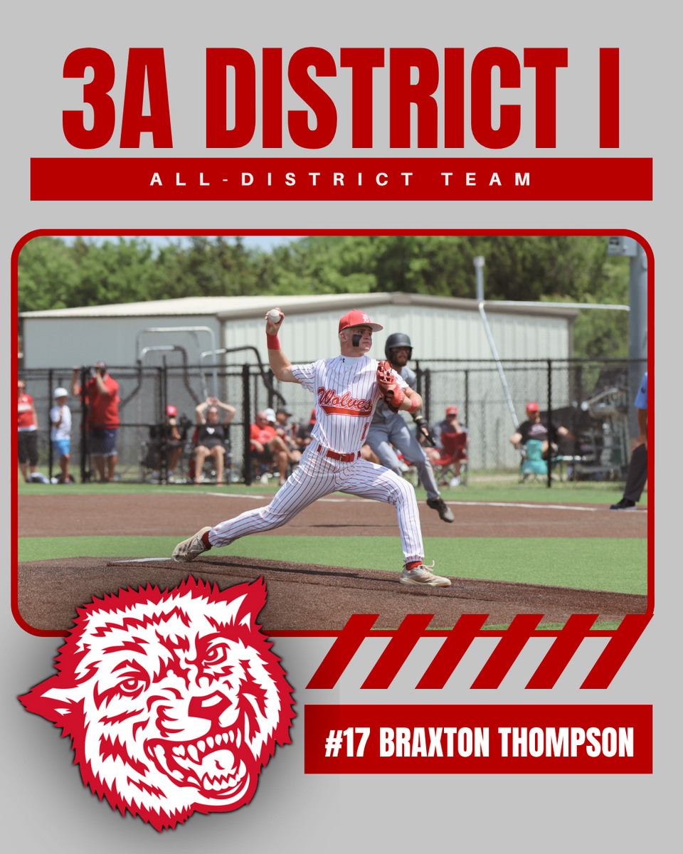 ALL-DISTRICT TEAM - BRAXTON THOMPSON
