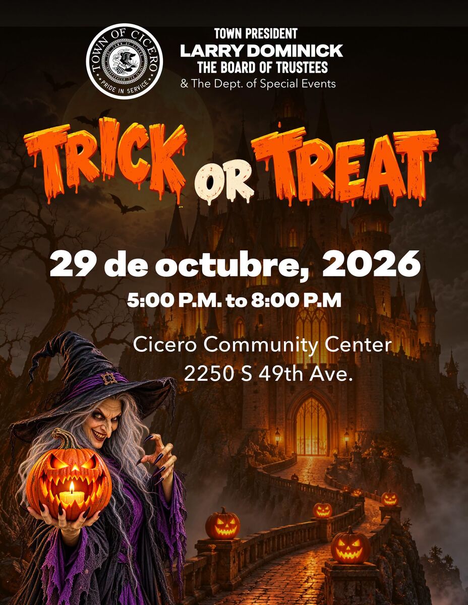 Trick or Treat at the Cicero Community Center