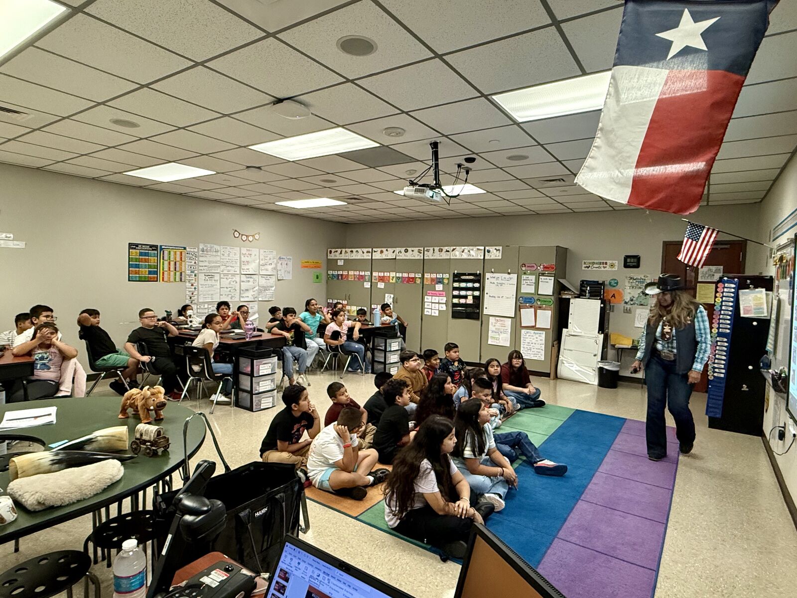 Special Visitors for Our 3rd & 4th Graders!
