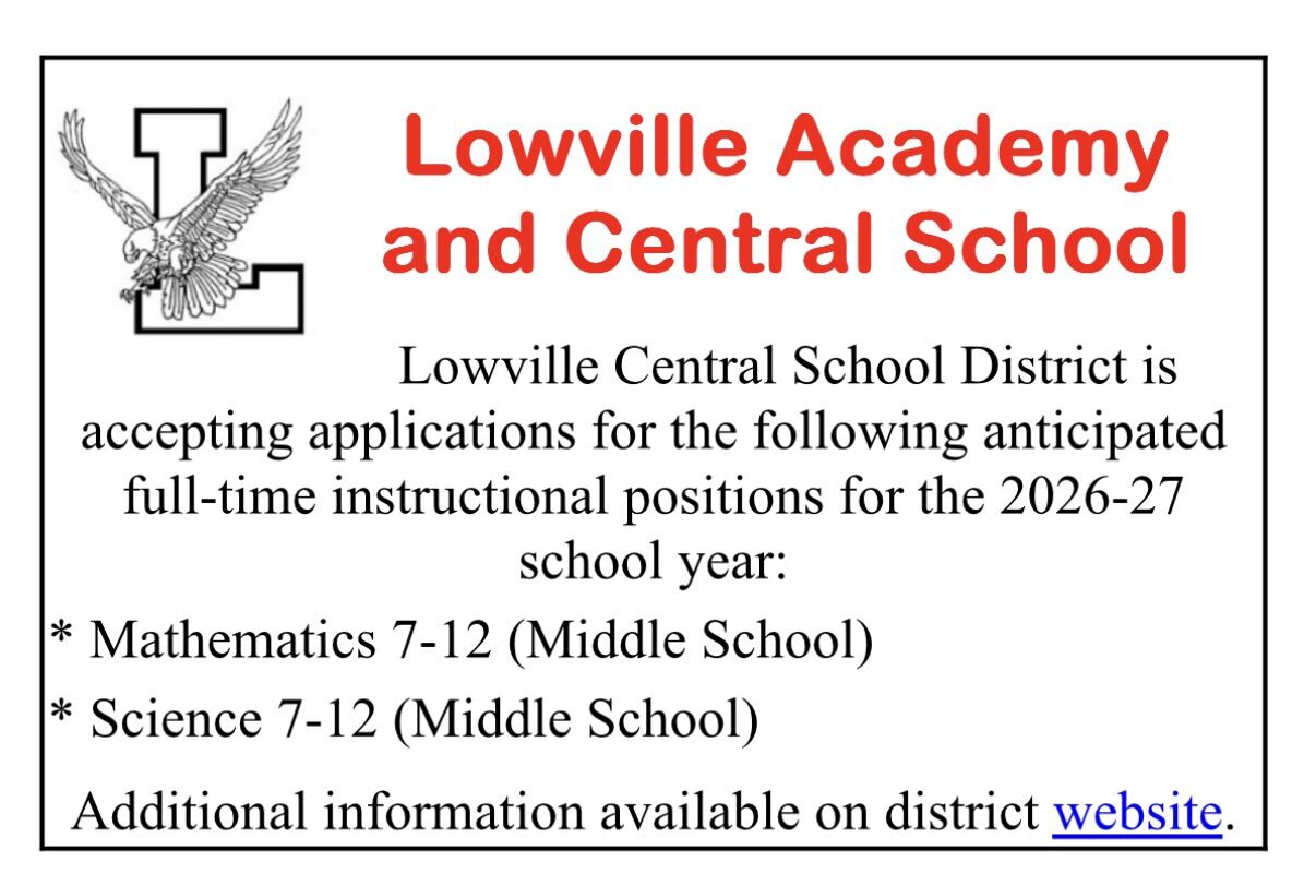 Employment opportunities at LACS