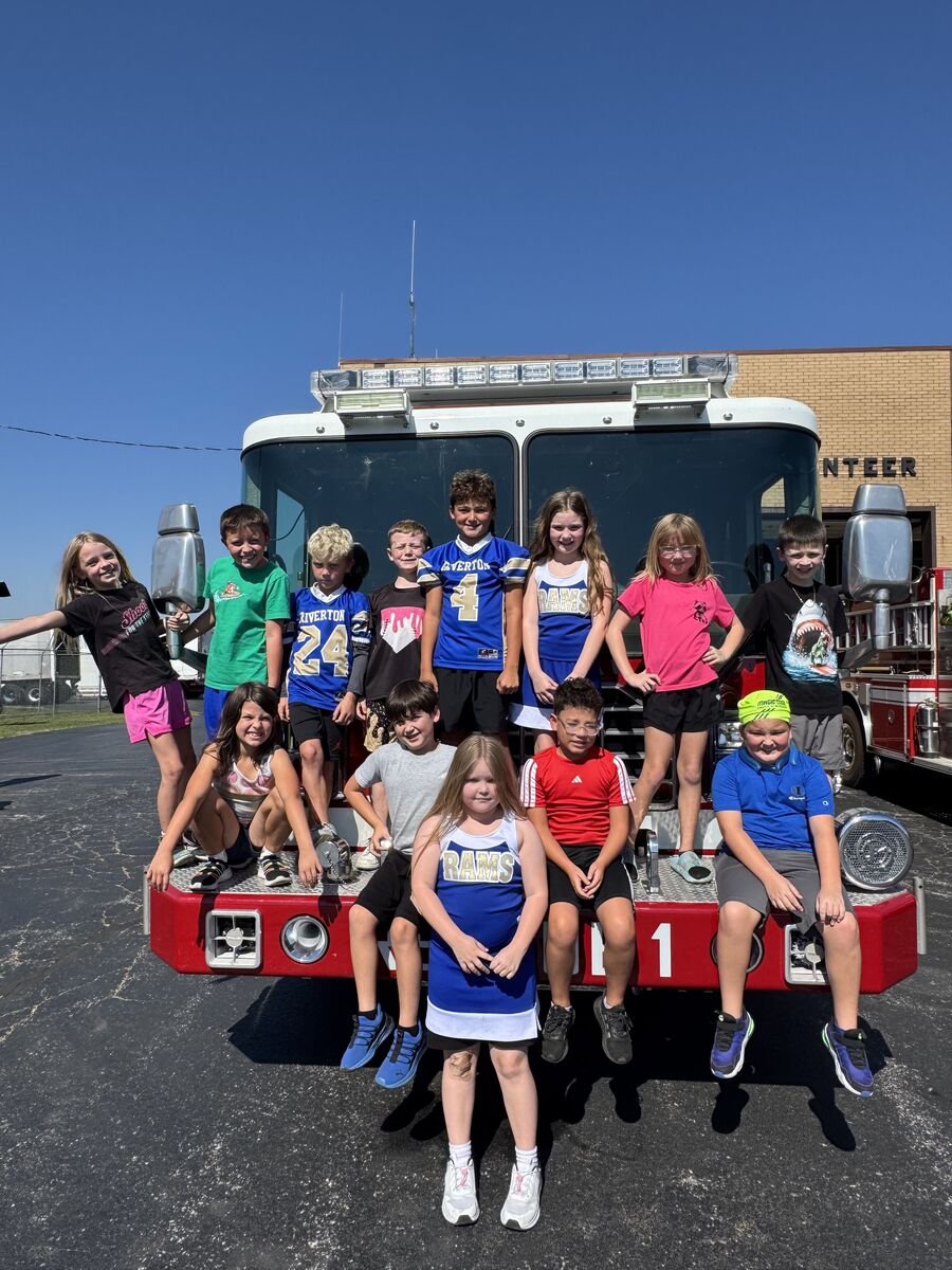 Spilman’s class to the Fire station! 