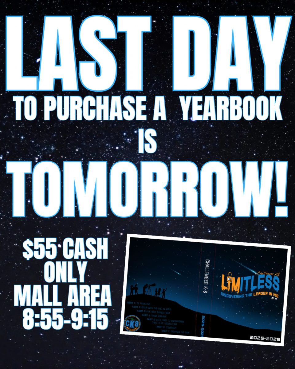 Last Day to Purchase Yearbooks