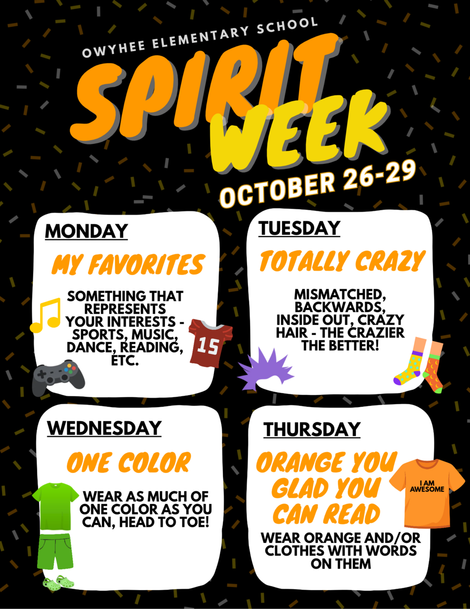 Bring on Spirit Week!