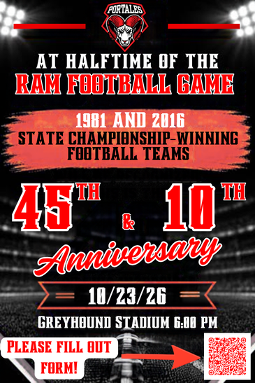 1981 and 2016 State Championship Recognition! 